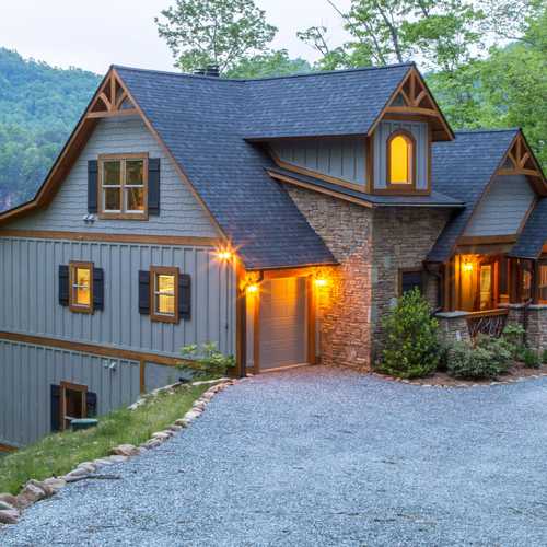 This home overlooking Bear Lake showcases timeless craftsman style.